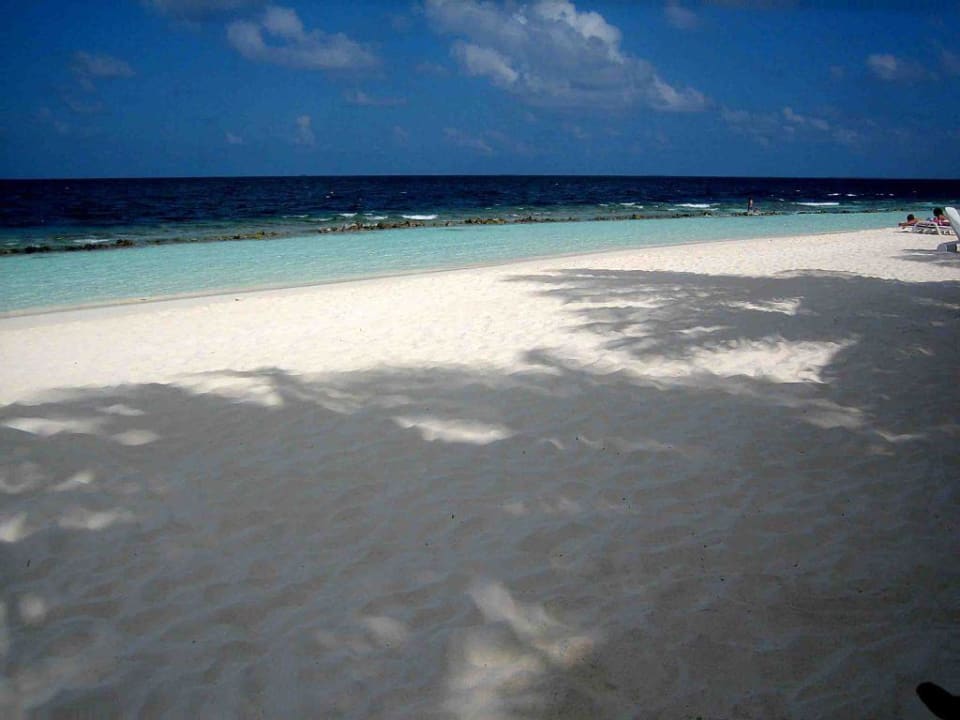 Der Strand von Angaga Angaga Island Resort
