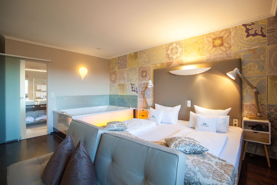 Zimmer Hotel garni Retro Design