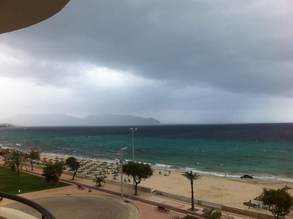 Blick vom Balkon (325) Hipotels Hipocampo Playa