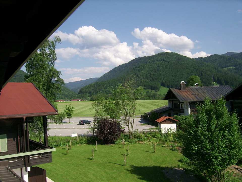 Ausblick vom Südbalkon Hotel Zum Postillion