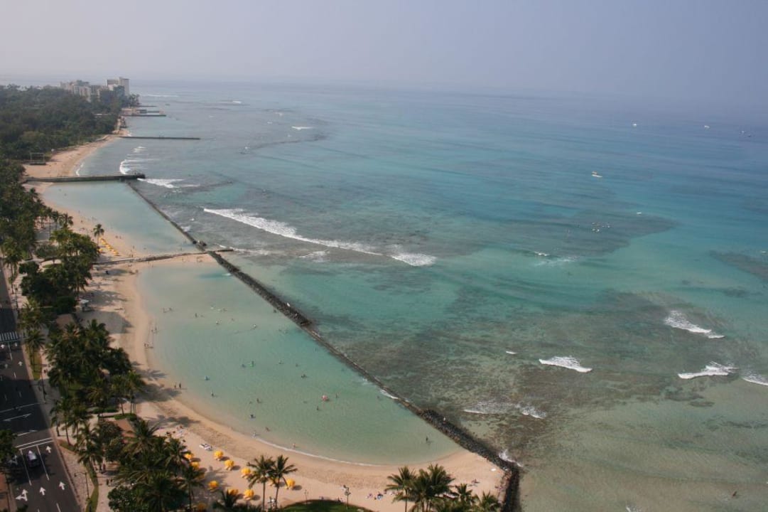 Ausblick vom Balkon Hotel Hyatt Regency Waikiki Resort and Spa