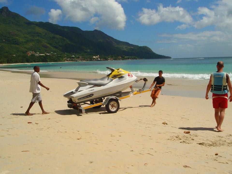 Jetski fahren Berjaya Beau Vallon Bay Resort & Casino