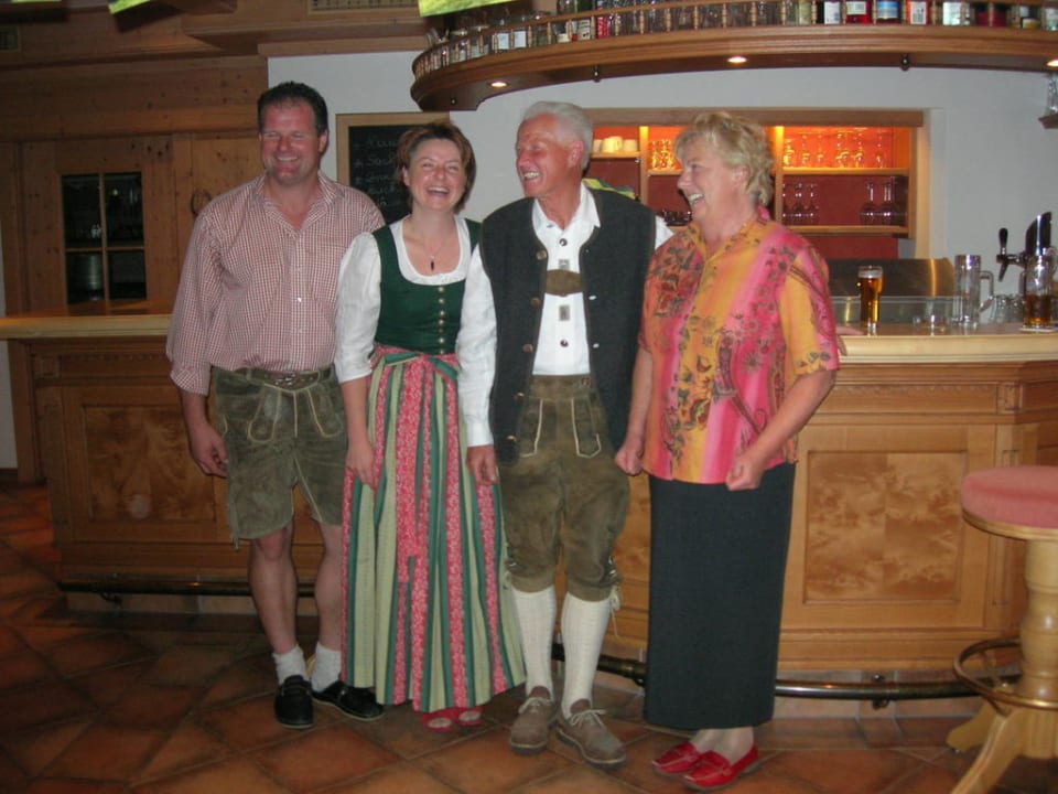 Die freundlichen Gastgeber Gut Sonnberghof