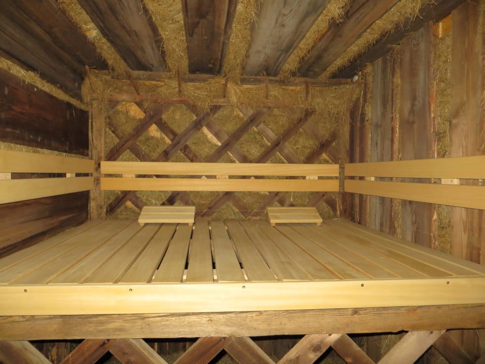 Heusauna innen MONTAFON Lodge Hotel und SPA