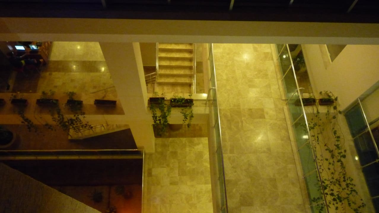 Lobby von oben Solivia Hotel