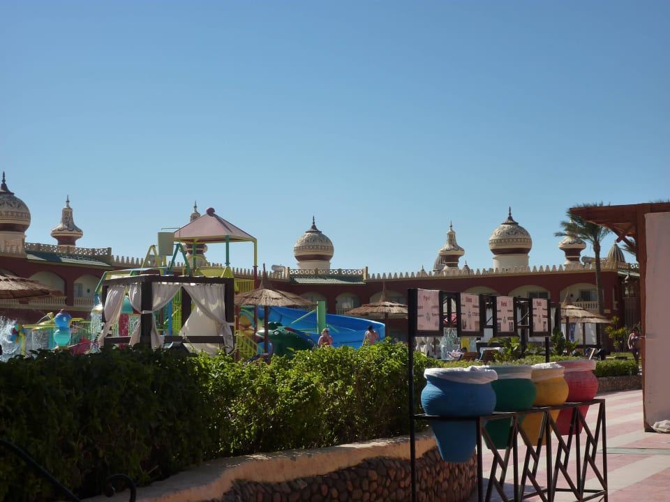 Hof  Pickalbatros Alf Leila Wa Leila Resort - Neverland Hurghada