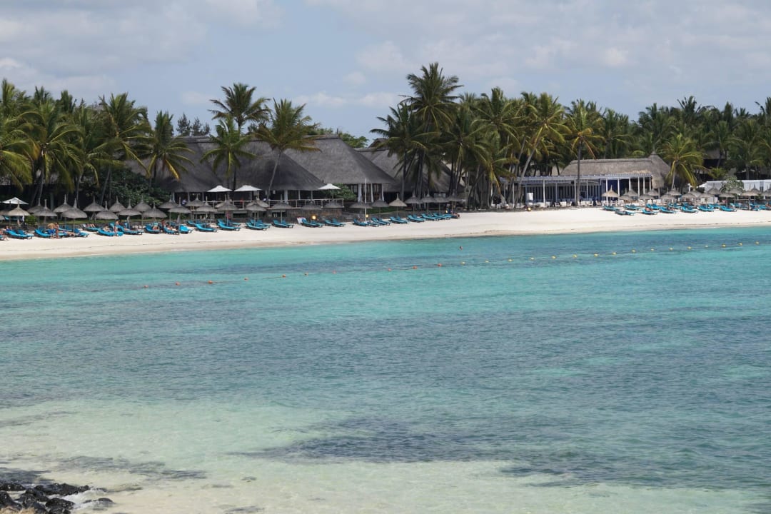 Ausblick auf die Bucht Constance Belle Mare Plage