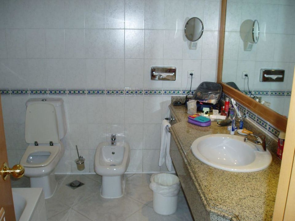 Badezimmer im Hauptgebäude Pickalbatros Golf Beach Resort
