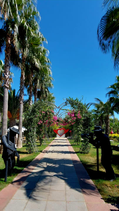 Gartenanlage Belek Beach Resort Hotel