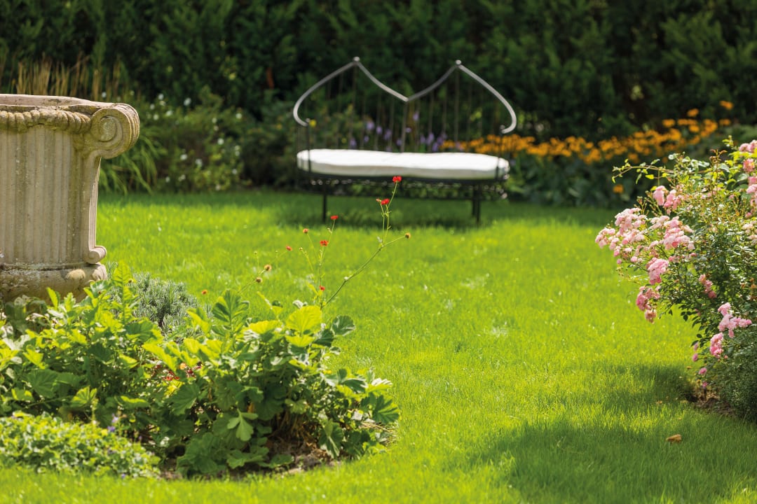 Gartenanlage Hotel Amade Château