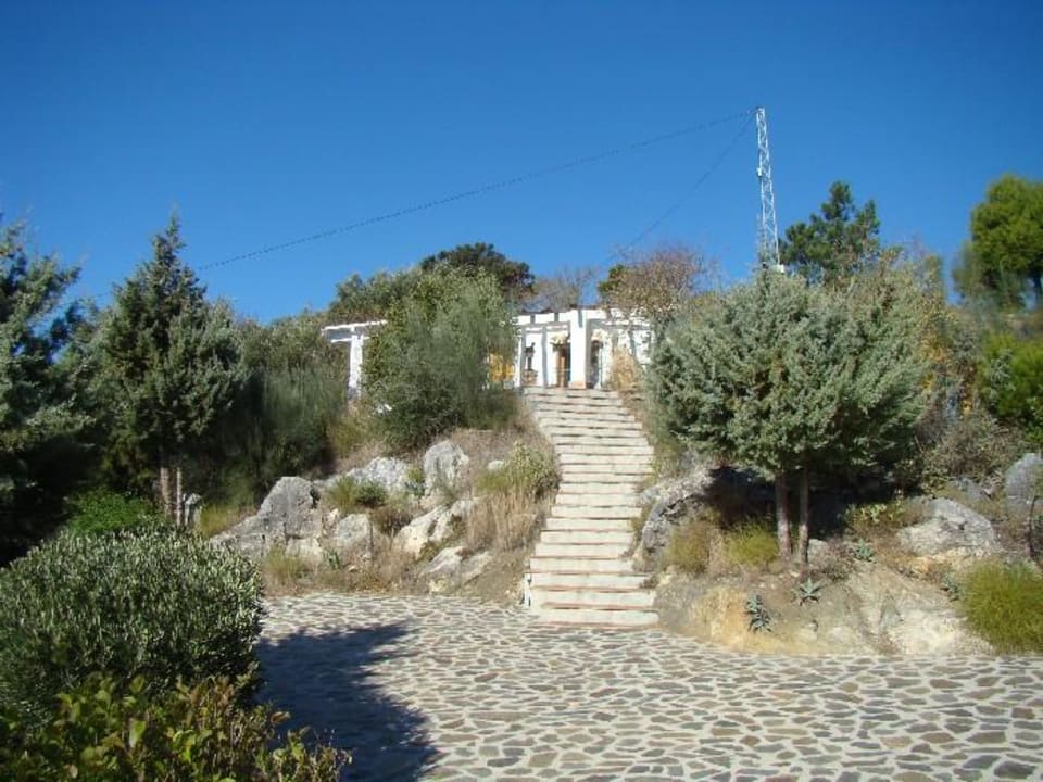 Der Hof mit Carport Finca Fogorate
