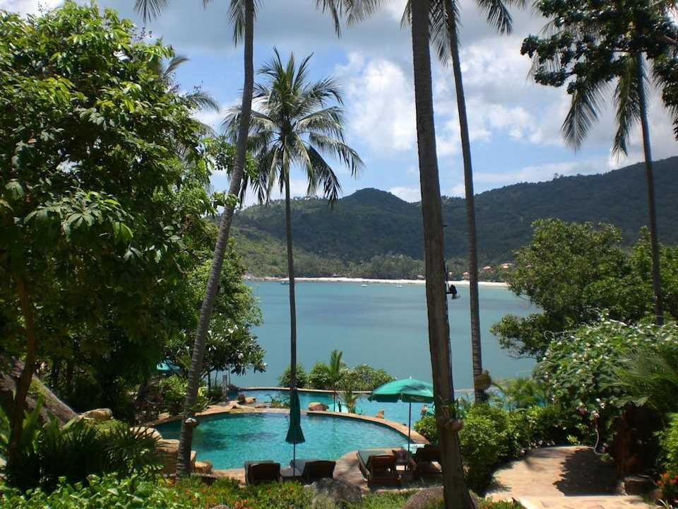 Pool und Meer Panviman Resort Koh Phangan