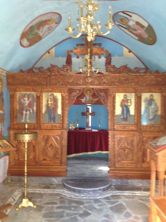 Kapelle innen Atlantica Mikri Poli Rhodes