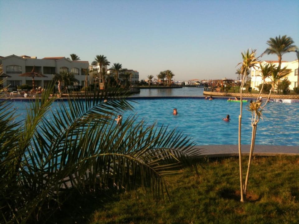 Pool in der Lagune Pickalbatros Dana Beach Resort - Hurghada