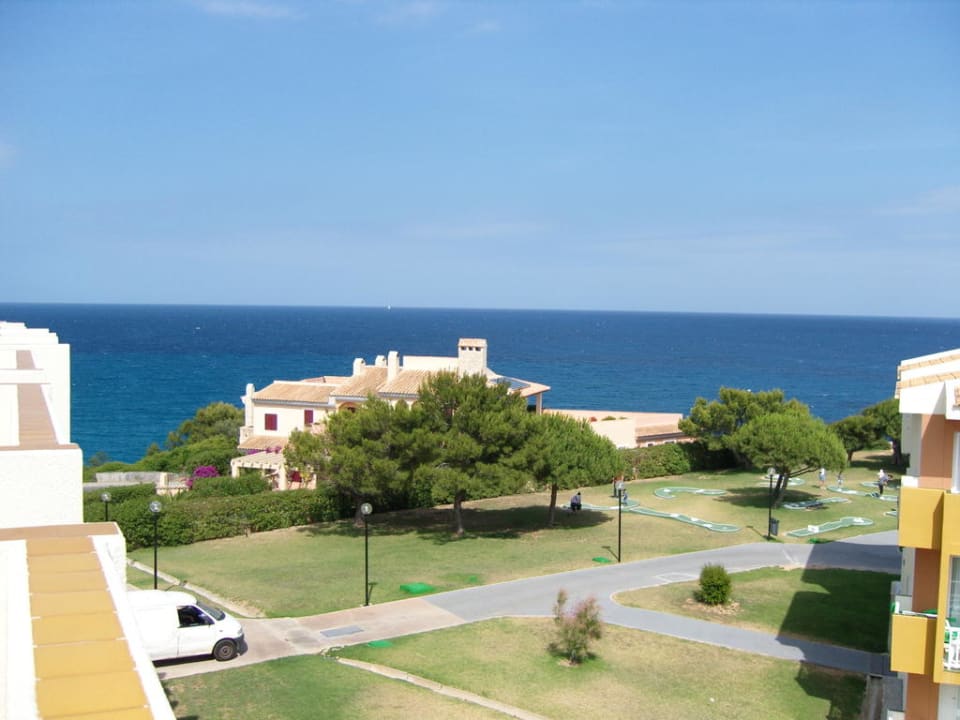 Aussicht vom Balkon blau punta reina