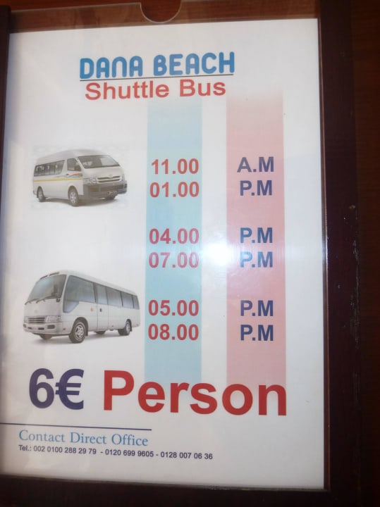 Info-Tafel Pickalbatros Dana Beach Resort - Hurghada