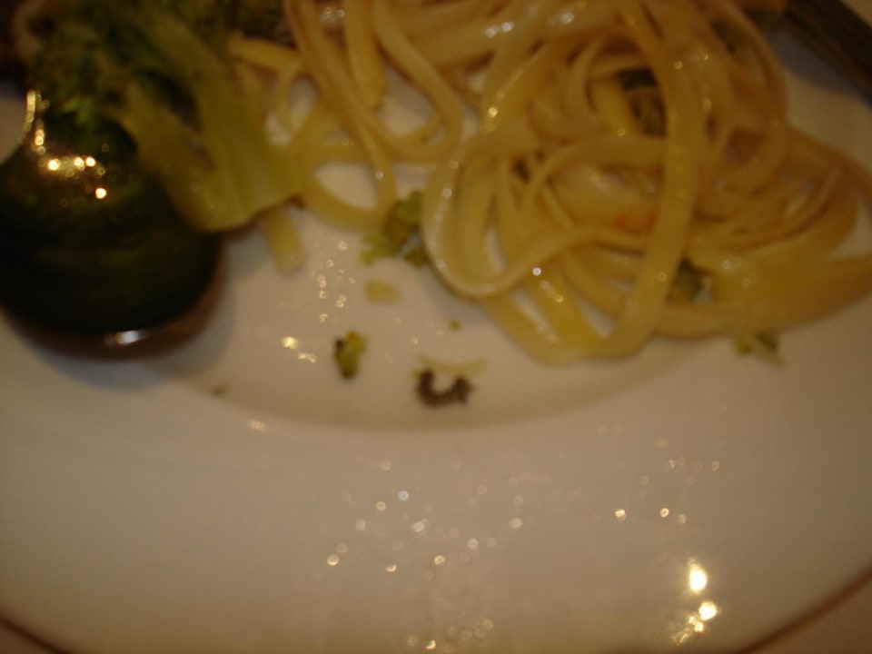 Raupe im Essen Imperial Shams Abu Soma