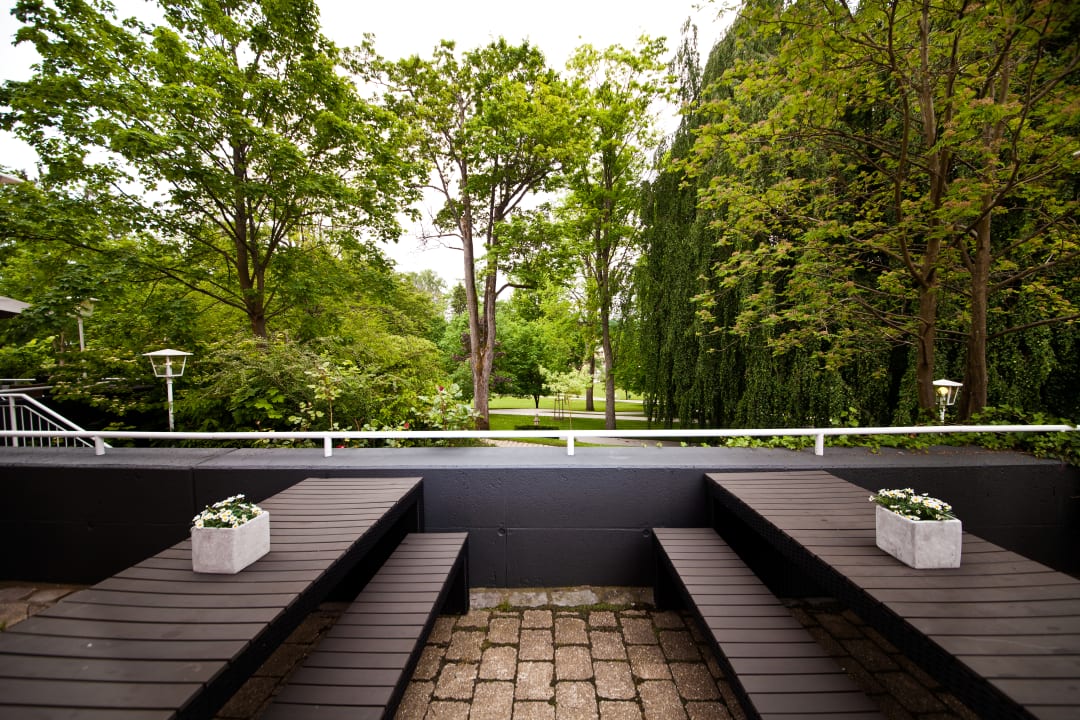 Gartenanlage relexa hotel Bad Steben