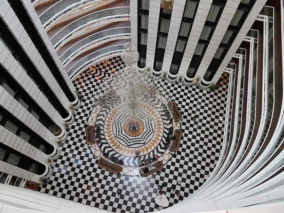 Blick in die Lobby Hotel Delphin Imperial