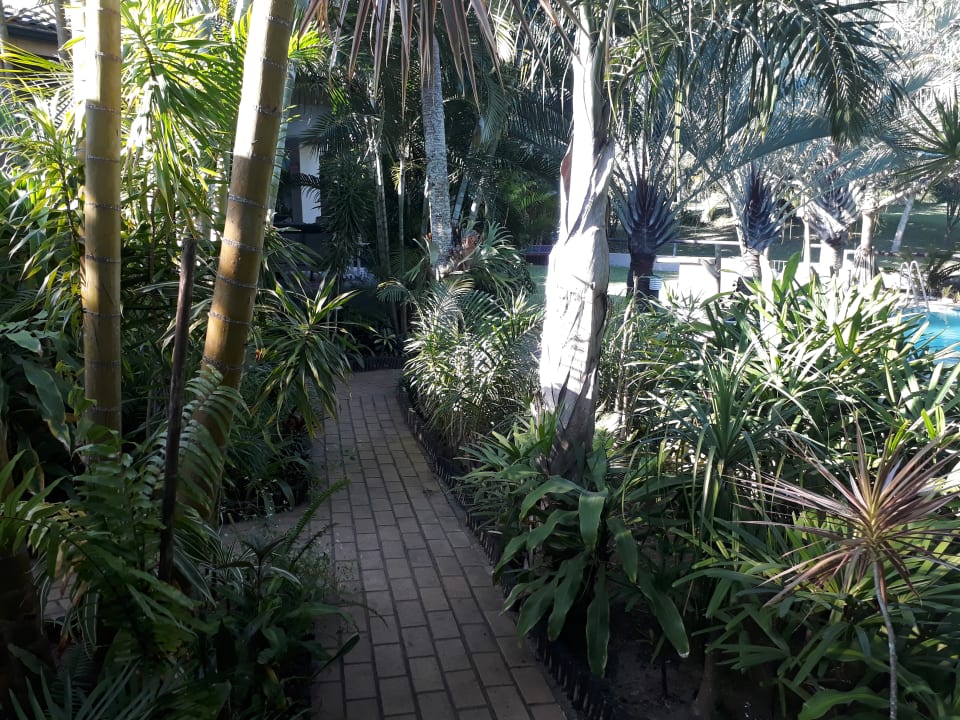 Gartenanlage The Sandpiper  Gästehaus