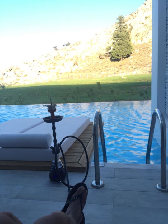 Sharingpool with Shisha Casa Cook Rhodes