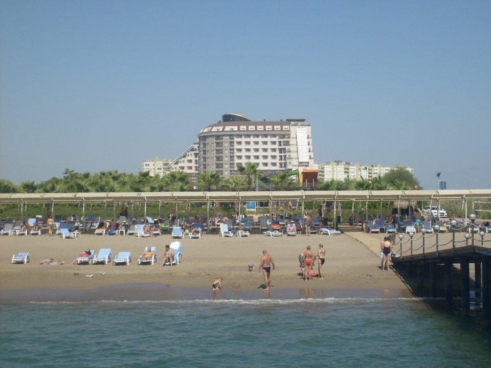 Vanaf het strand Saturn Palace Resort Hotel