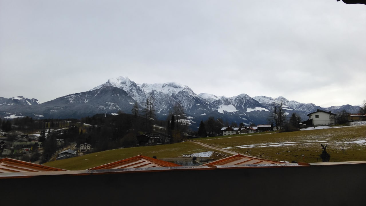 Ausblick vom Balkon Naturhotel Reissenlehen