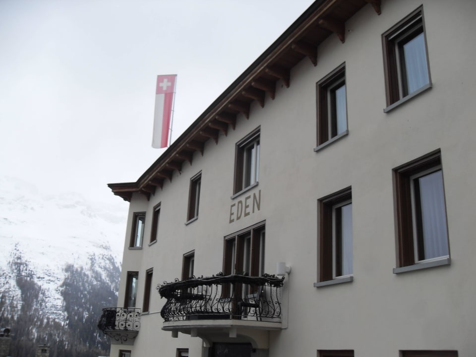 Eingangsbereich Hotel Eden Garni