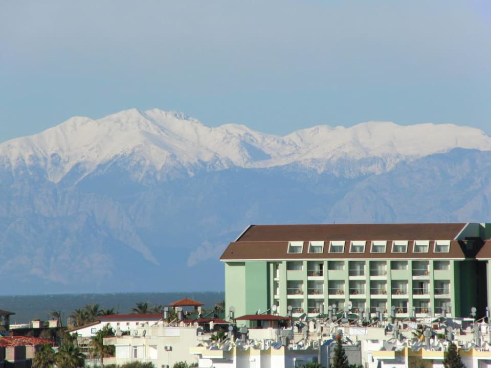 Blick von unserem Familienzimmer Belek Beach Resort Hotel