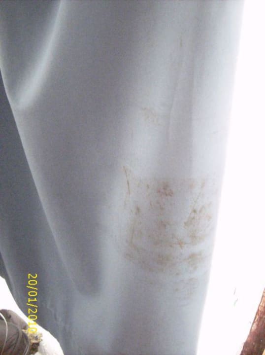 Andere Schimmelsporen an den Gardinen Hotel Pueblo Caribe