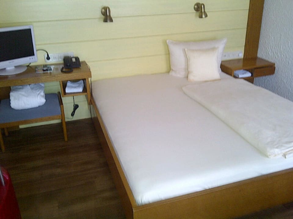 Bett für eine Person Hotel Traube