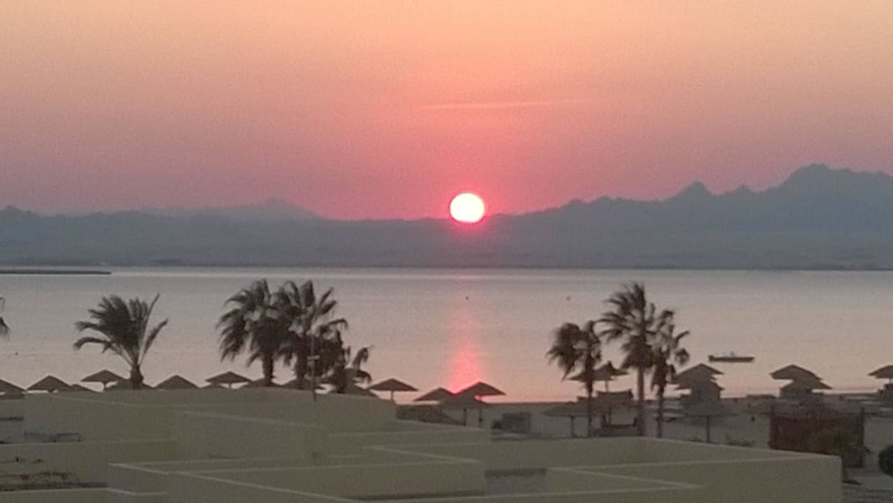 Sonnenuntergang Hotel Sheraton Soma Bay Resort