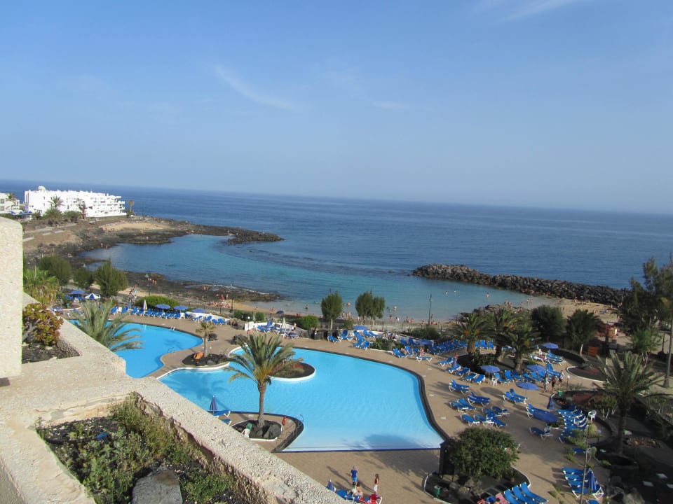 Blick aus Zimmer 509 Hotel Grand Teguise Playa