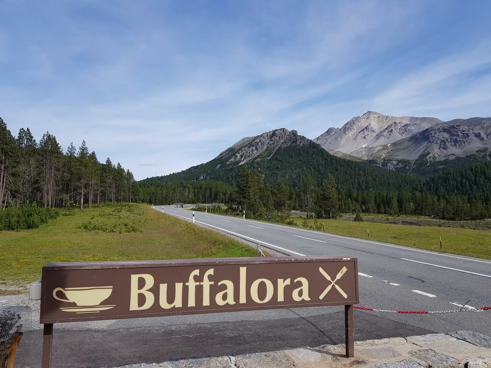 Außenansicht Berggasthaus Buffalora