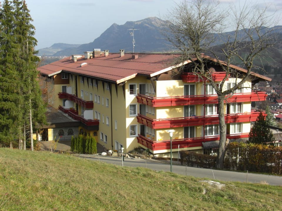 Blick vom Hang Hotel Tanneck