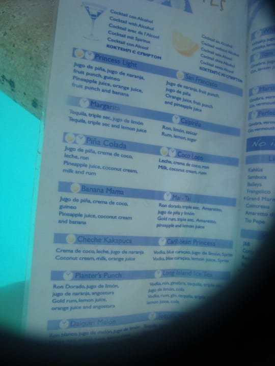 Poolbar Cocktails Punta Cana Princess All Suites Resort & Spa