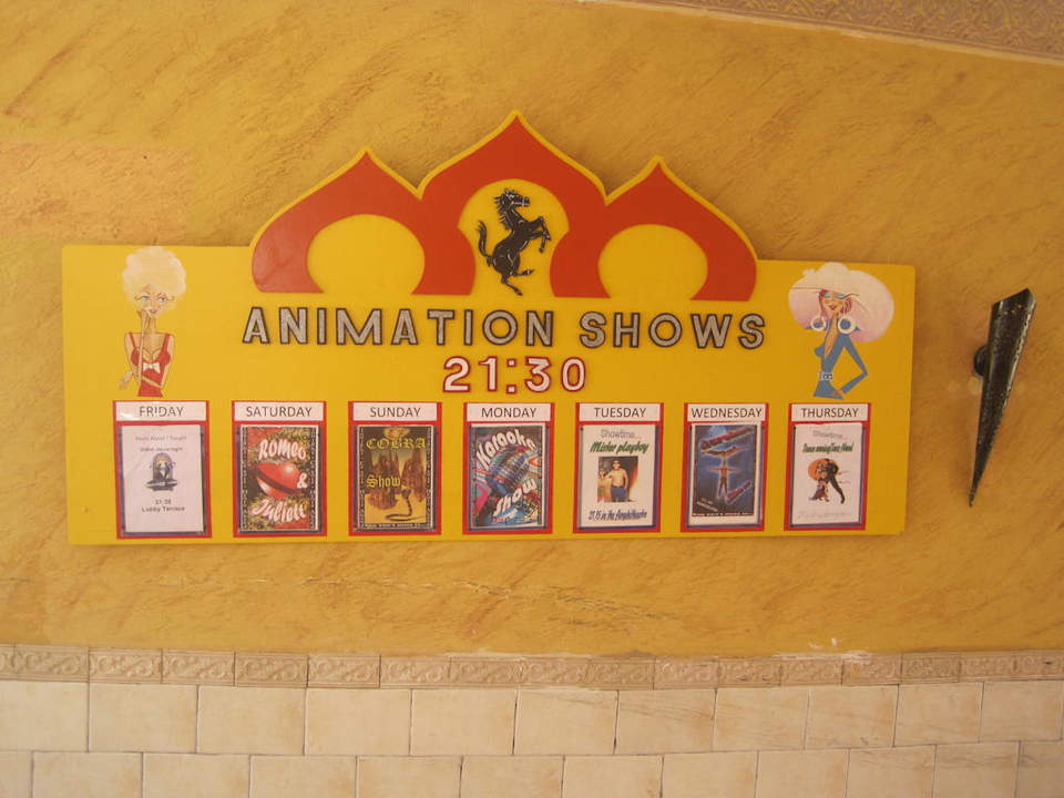 Animationskalender Pickalbatros Alf Leila Wa Leila Resort - Neverland Hurghada