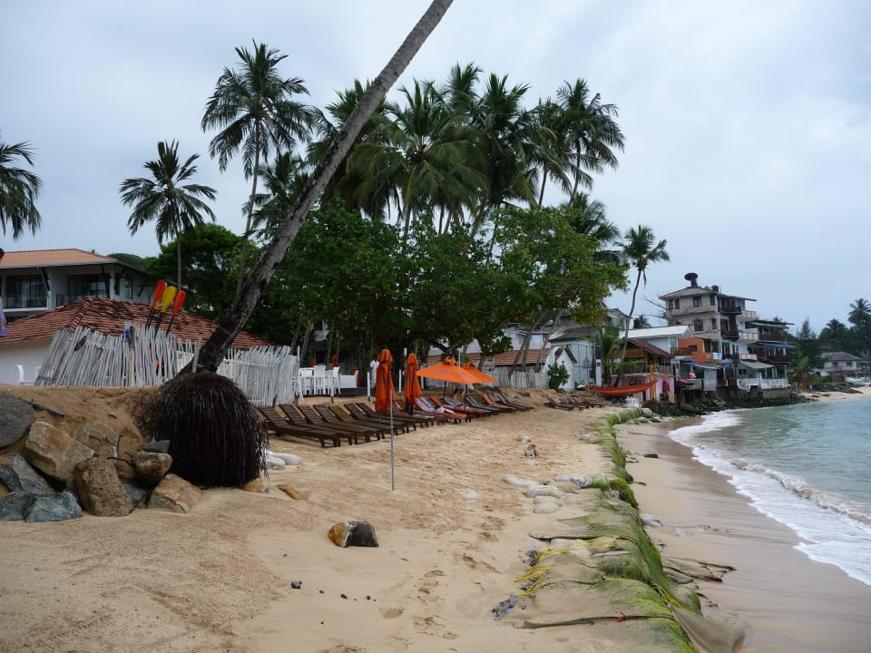 Blick nach Osten Calamander Unawatuna Beach Resort