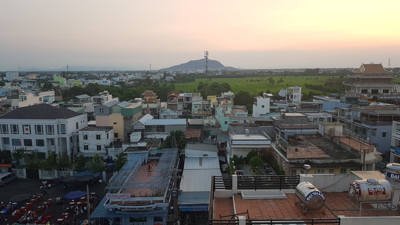 Ausblick Hung Cuong Hotel