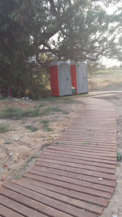 Toiletten am Strand HARPIN Georgioupolis Resort Aquapark & SPA