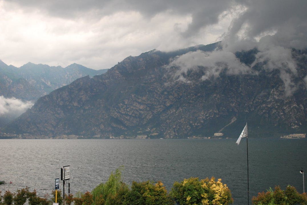 Morgenansicht vom See Hotel Sole