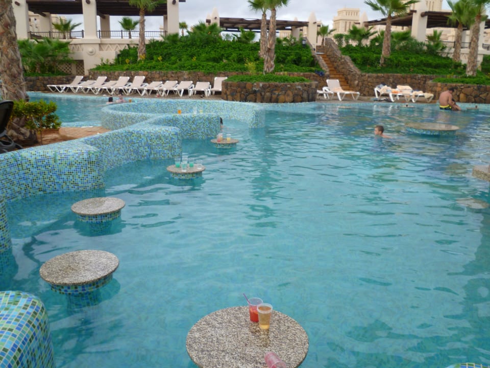 So sah es jeden Abend aus, das war sogar noch harmlos Hotel Riu Touareg