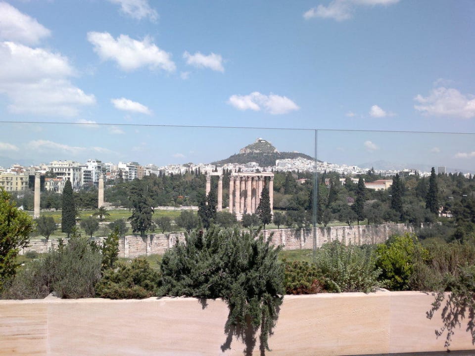 Blick vom Dachrestaurant Hotel Royal Olympic