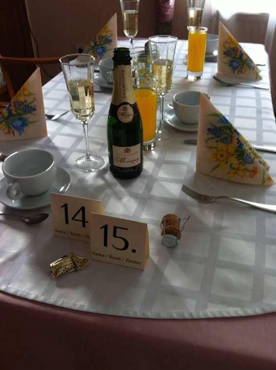 Sektfrühstück Hotel Udvarhaz