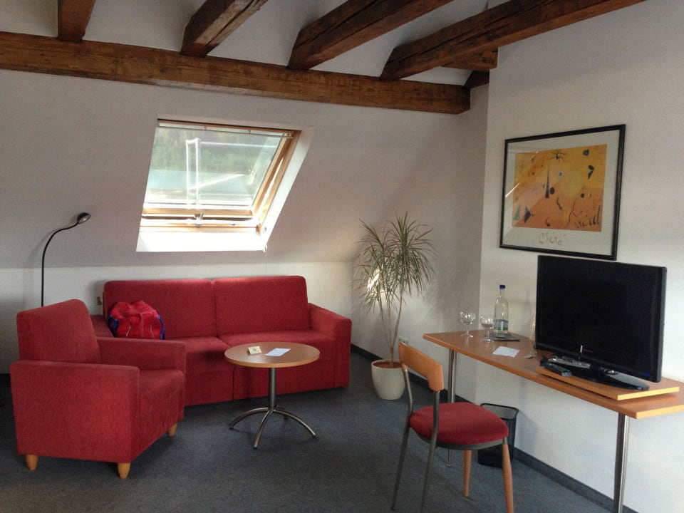 Blick ins Zimmer (DG) City Hotel Eisenach