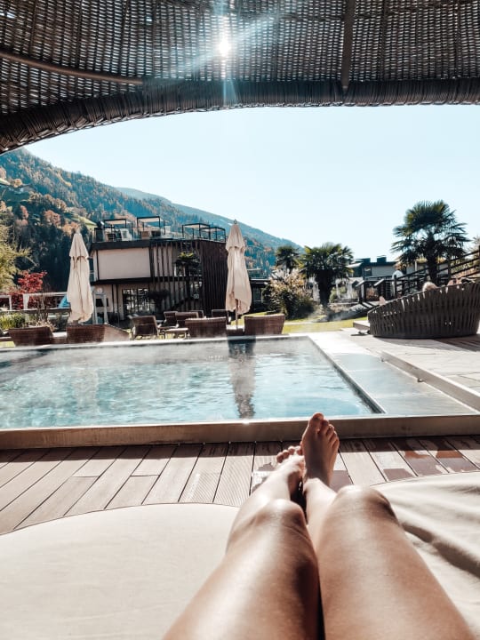 Pool Quellenhof Luxury Resort Passeier
