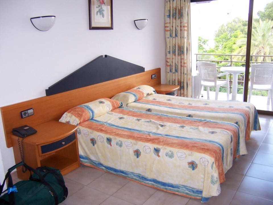 Blick ins Zimmer Hotel Luxor