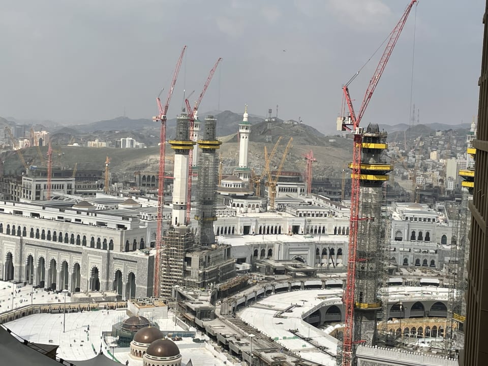 Ausblick Fairmont Hotel Makkah Clock Royal Tower