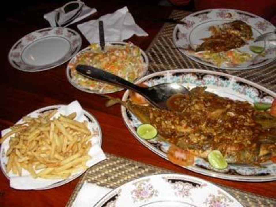 Leckere Küche in der Wilden Ananas Hotel Haus am Meer Wilde Ananas