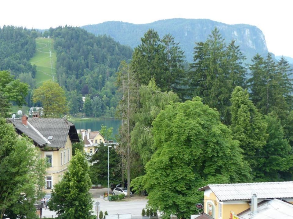 Blick vom Balkon Hotel Astoria